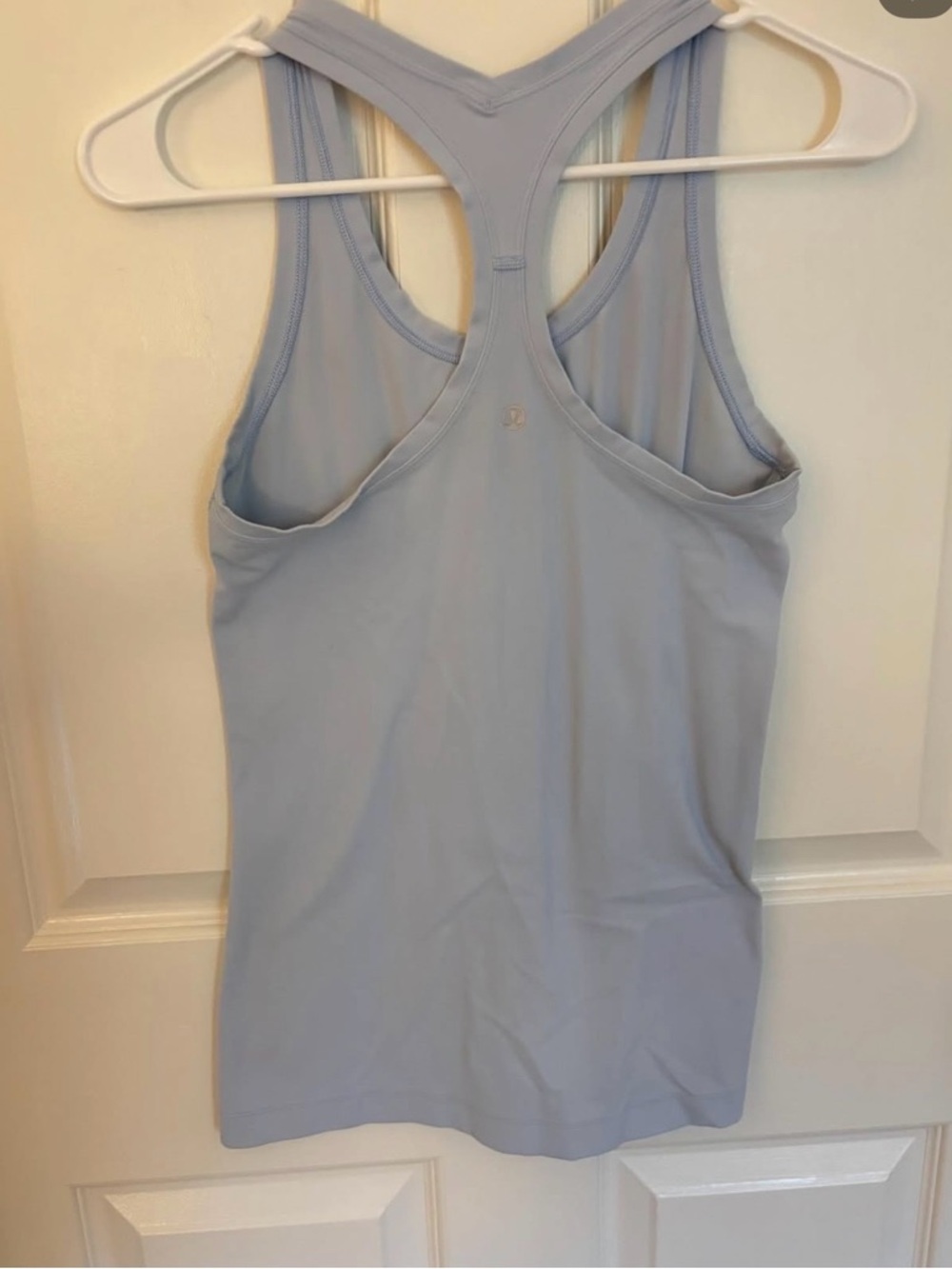lululemon athletica Pale Blue Racerback Tank